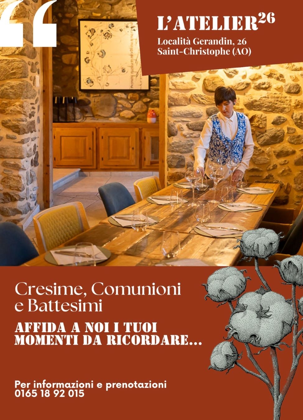Matrimoni, cerimonie e anniversari